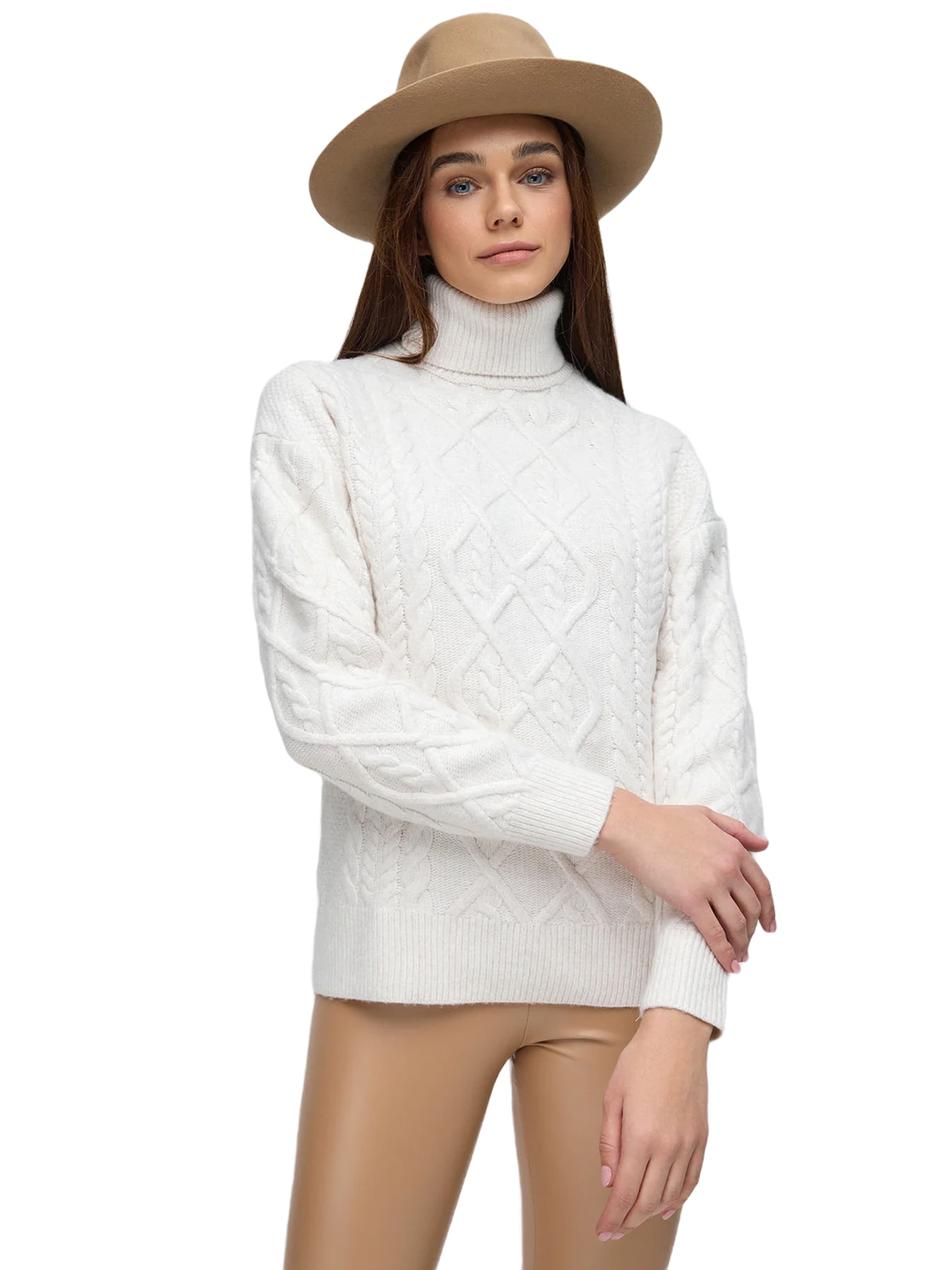 No Matter What Pullover in Weiß: Vorderseite
