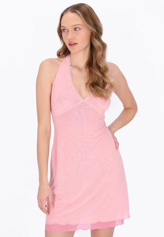 MYMO Jurk in Roze: voorkant