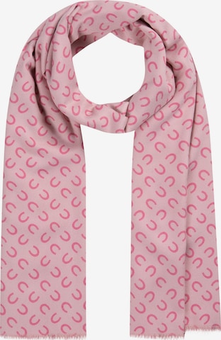 CODELLO Scarf in Pink: front