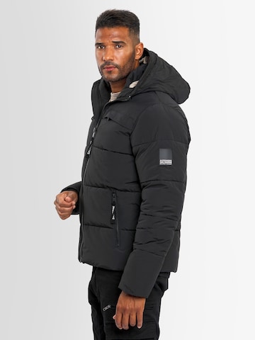 Alessandro Salvarini Winterjacke in Schwarz