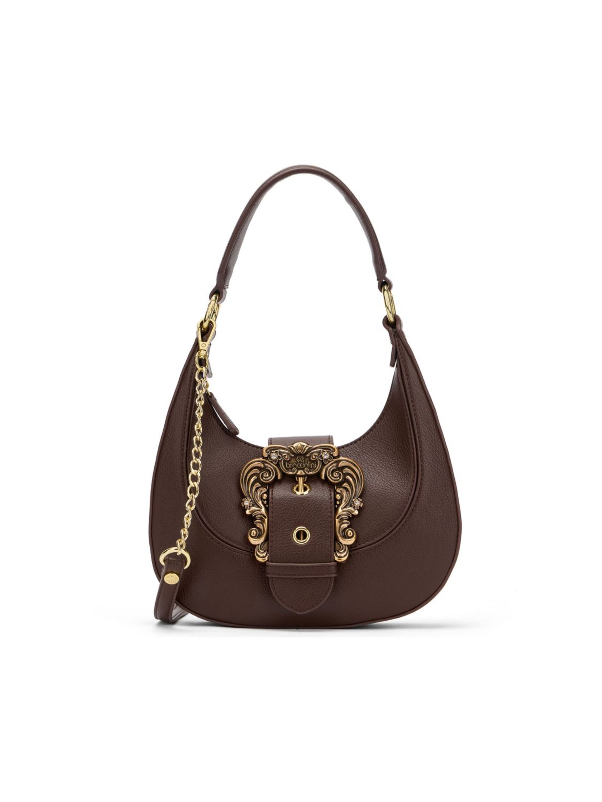 Braccialini Schultertasche 'Baroque'‌‌ in Braun: Vorderseite
