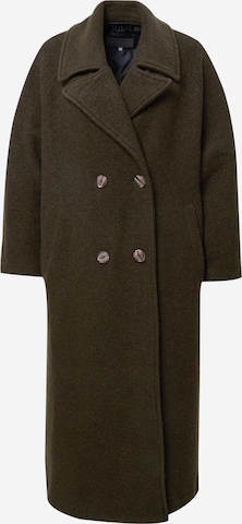 CULTURE Płaszcz przejściowy 'Birgith' w kolorze zielony: przód