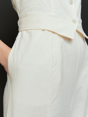 Tuta jumpsuit di Next in bianco