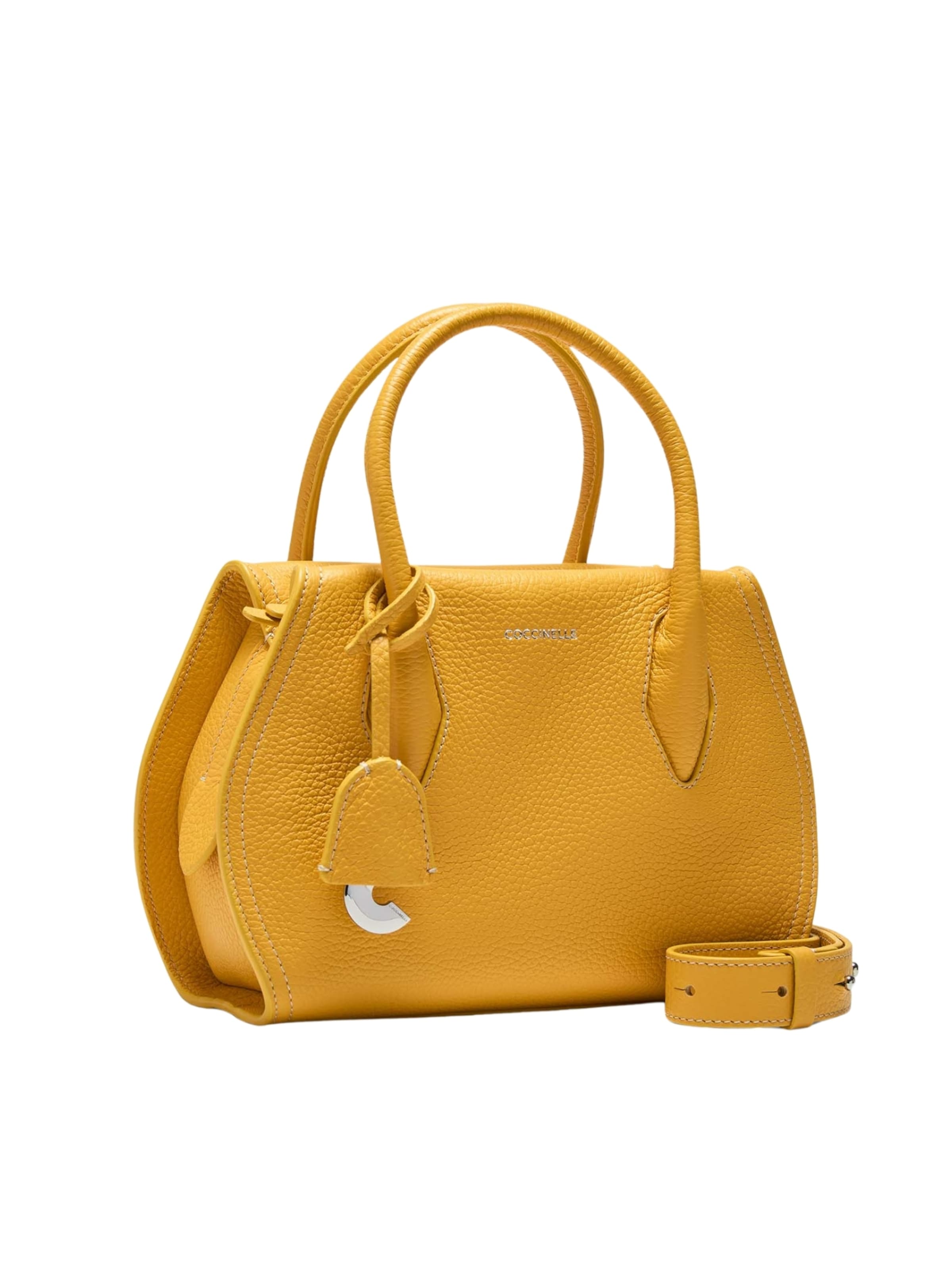 Borsa a mano 'Coccinelle Lord 5' di Coccinelle in giallo