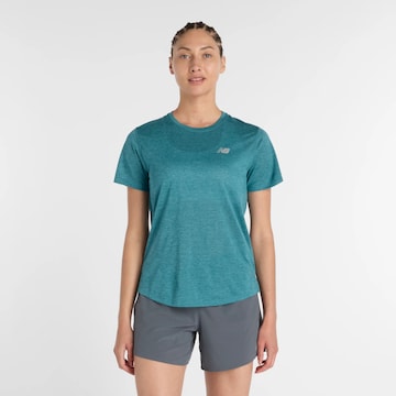 new balance Functioneel shirt 'Athletics' in Groen: voorkant