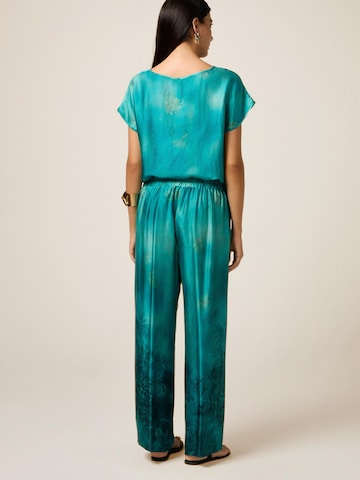 oltre Baggy Trousers in Blue