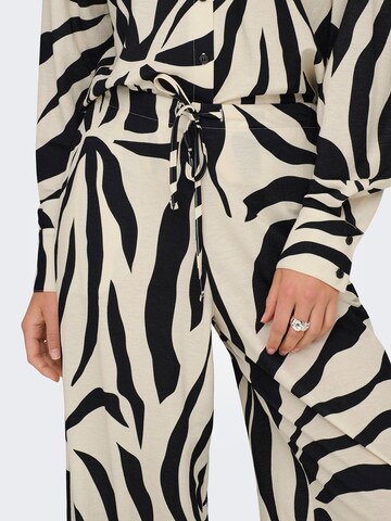 Largi Pantaloni 'ONLSAKURA' de la ONLY pe negru