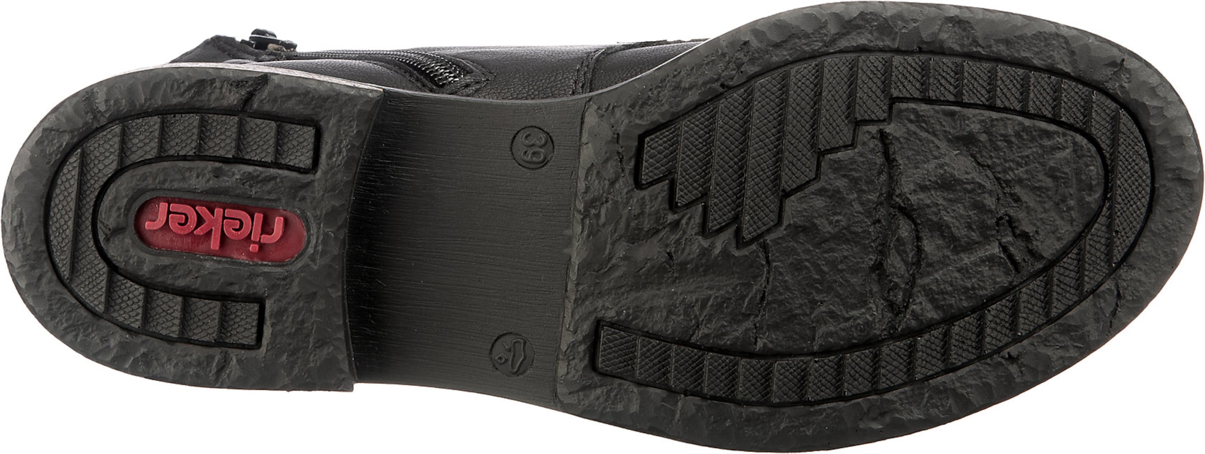 Rieker Μποτάκι με κορδόνια σε μαύρο