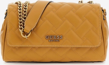 GUESS Crossbody Bag in Yellow: front