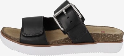 CLARKS Strap Sandals 'Elayne Ease' in Brown / Black / White, Item view