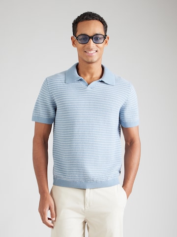 Jack & Jones Premium Pullover 'JPRBLUASHER' in Blau: Vorderseite