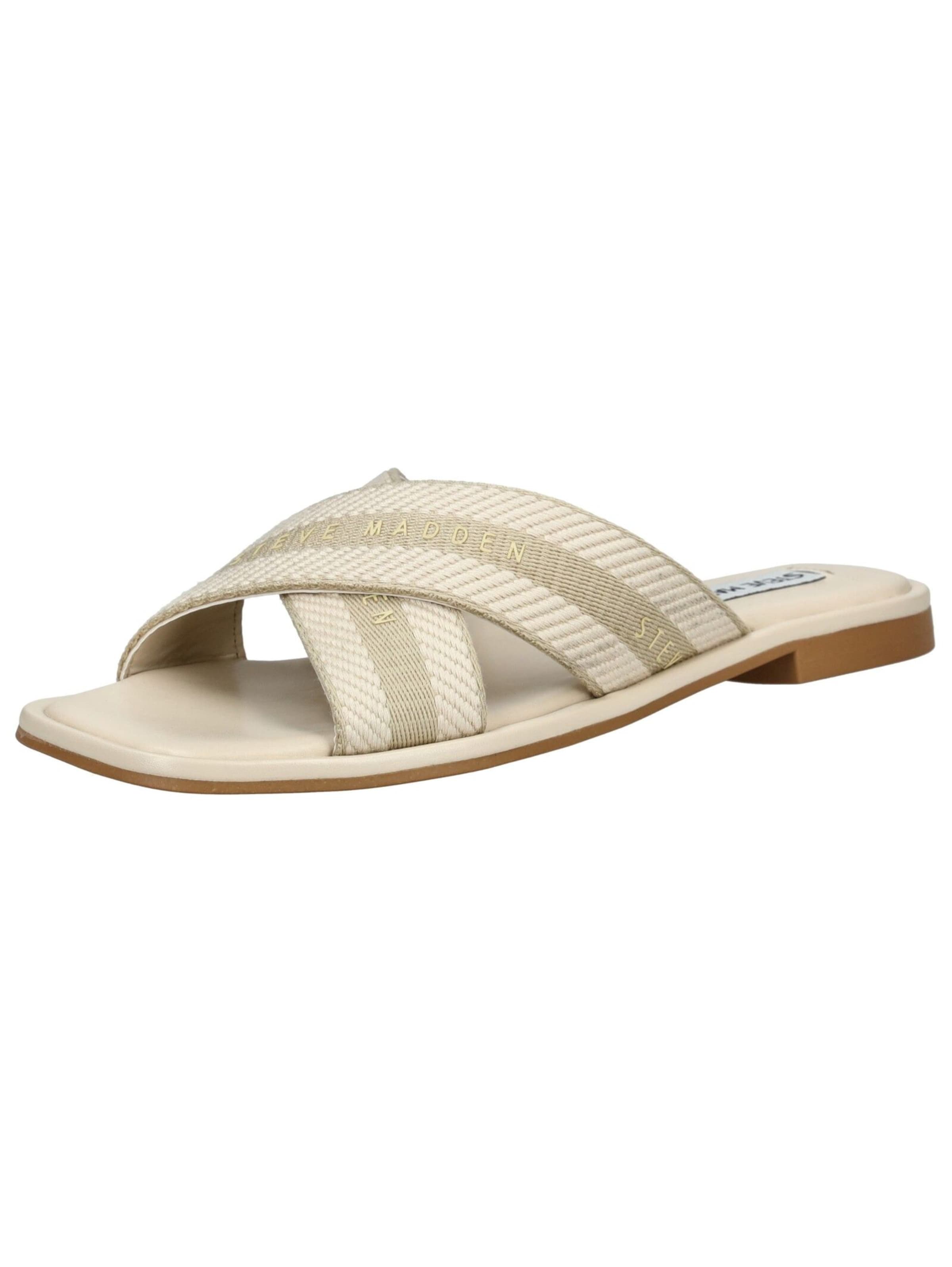 STEVE MADDEN Pantolette in Beige: Vorderseite