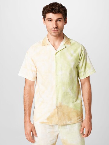Redefined Rebel Regular Fit Hemd 'Max' in Grün: Vorderseite