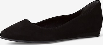 TAMARIS Ballet Flats in Black: front