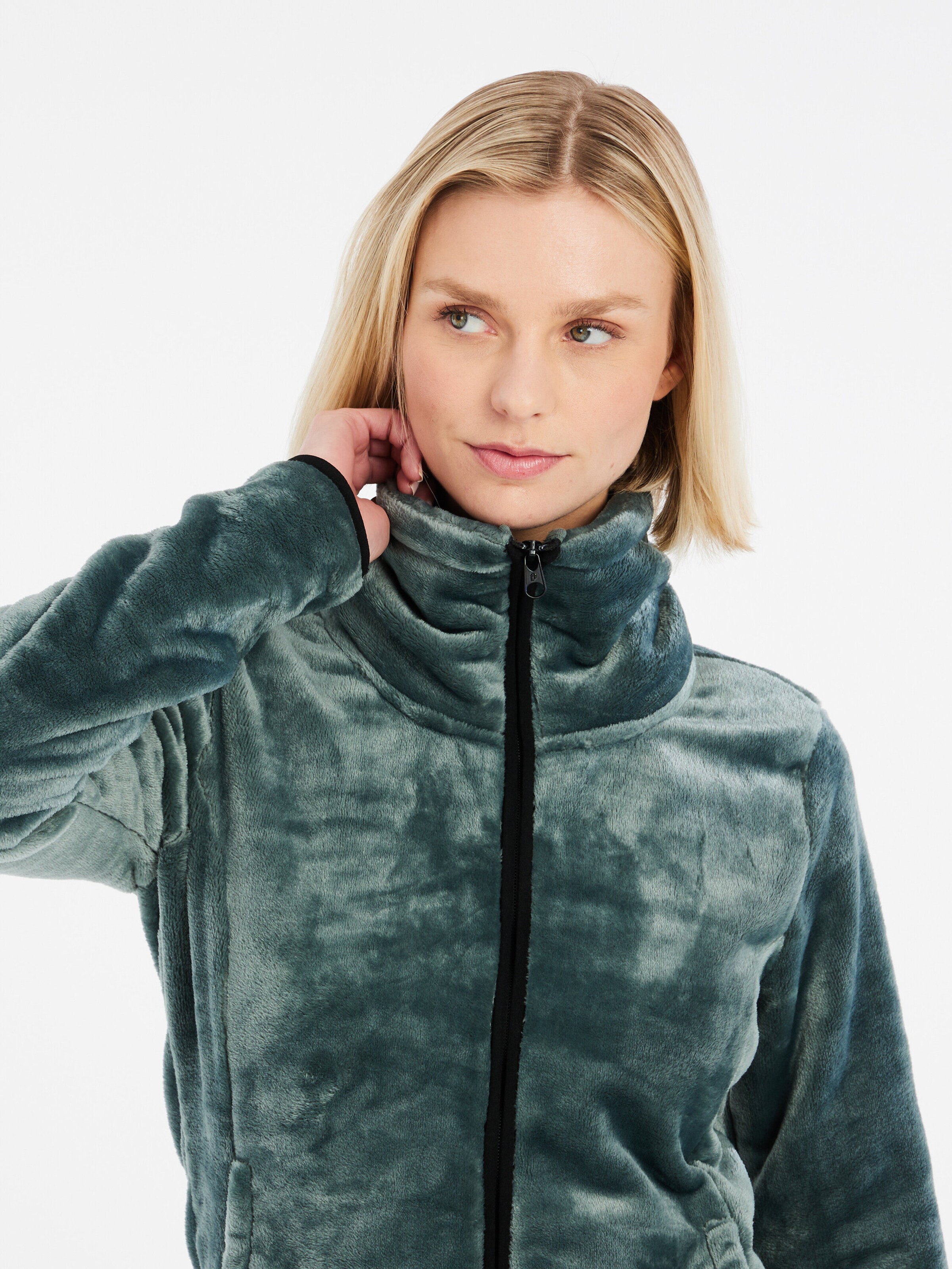 PROTEST Fleecejacke 'PRTVANCE'‌‌‌‌‌‌‌‌‌ in Grün