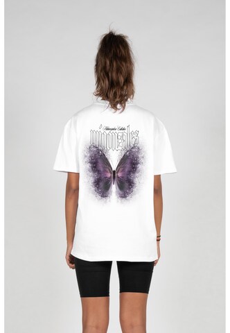 MJ Gonzales Shirt 'Frosted Wings' in White
