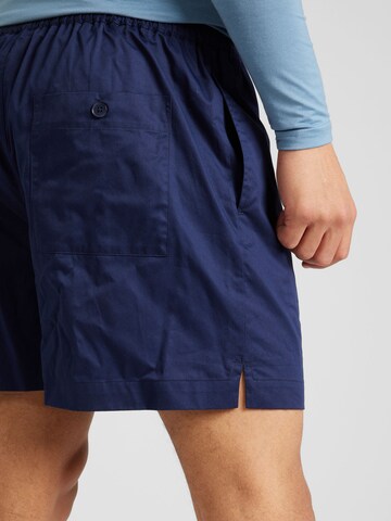 SEIDENSTICKER Lużny krój Spodnie w kolorze niebieski