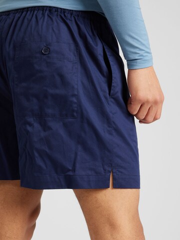 Studio Seidensticker Loosefit Shorts in Blau