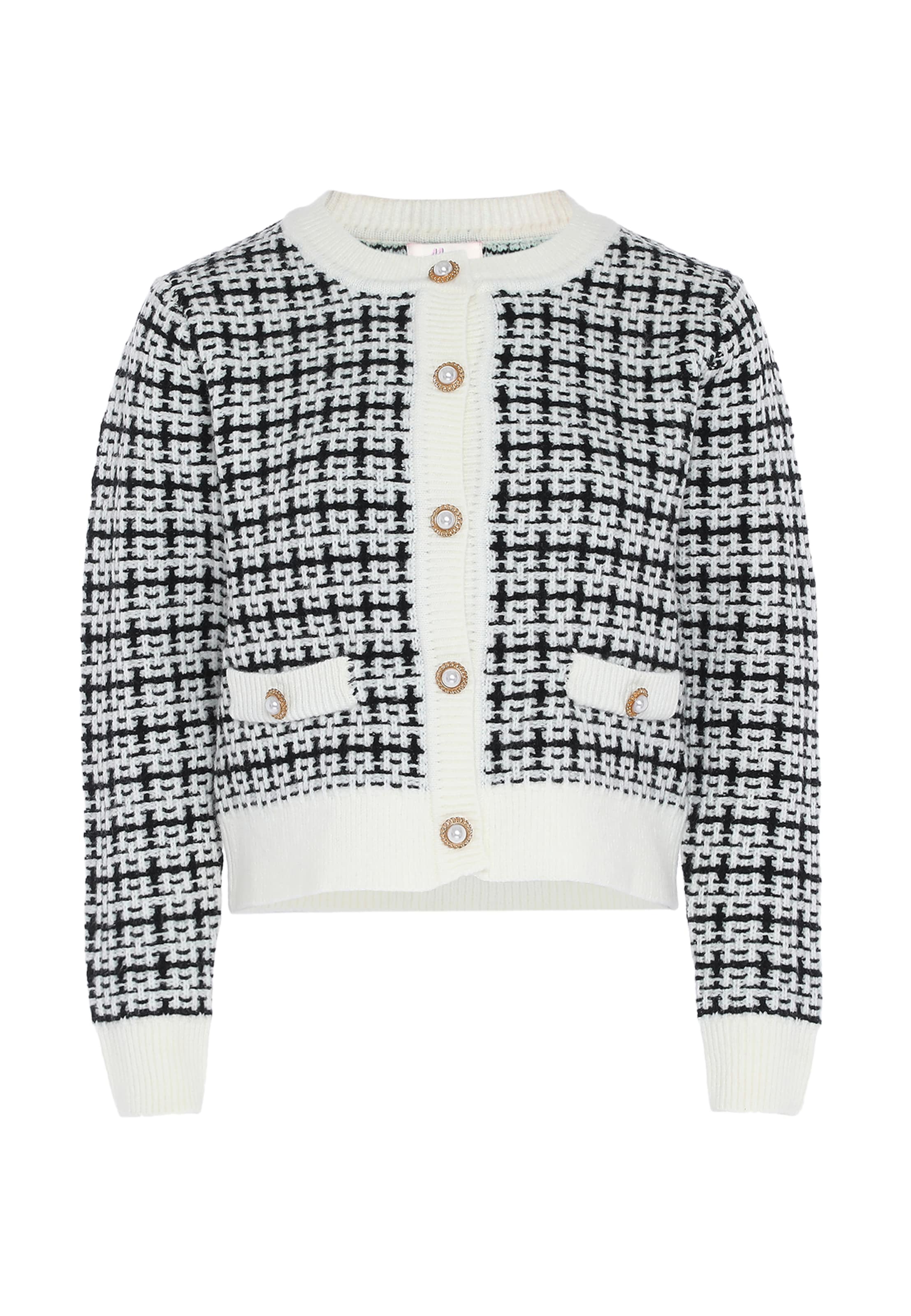 aleva - Casaco de malha em preto: frente