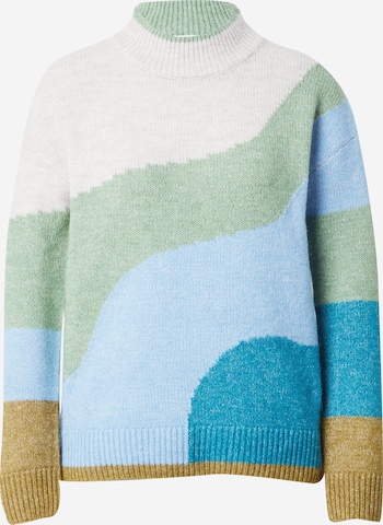 WHITE STUFF - Pullover 'DAISY' em verde: frente