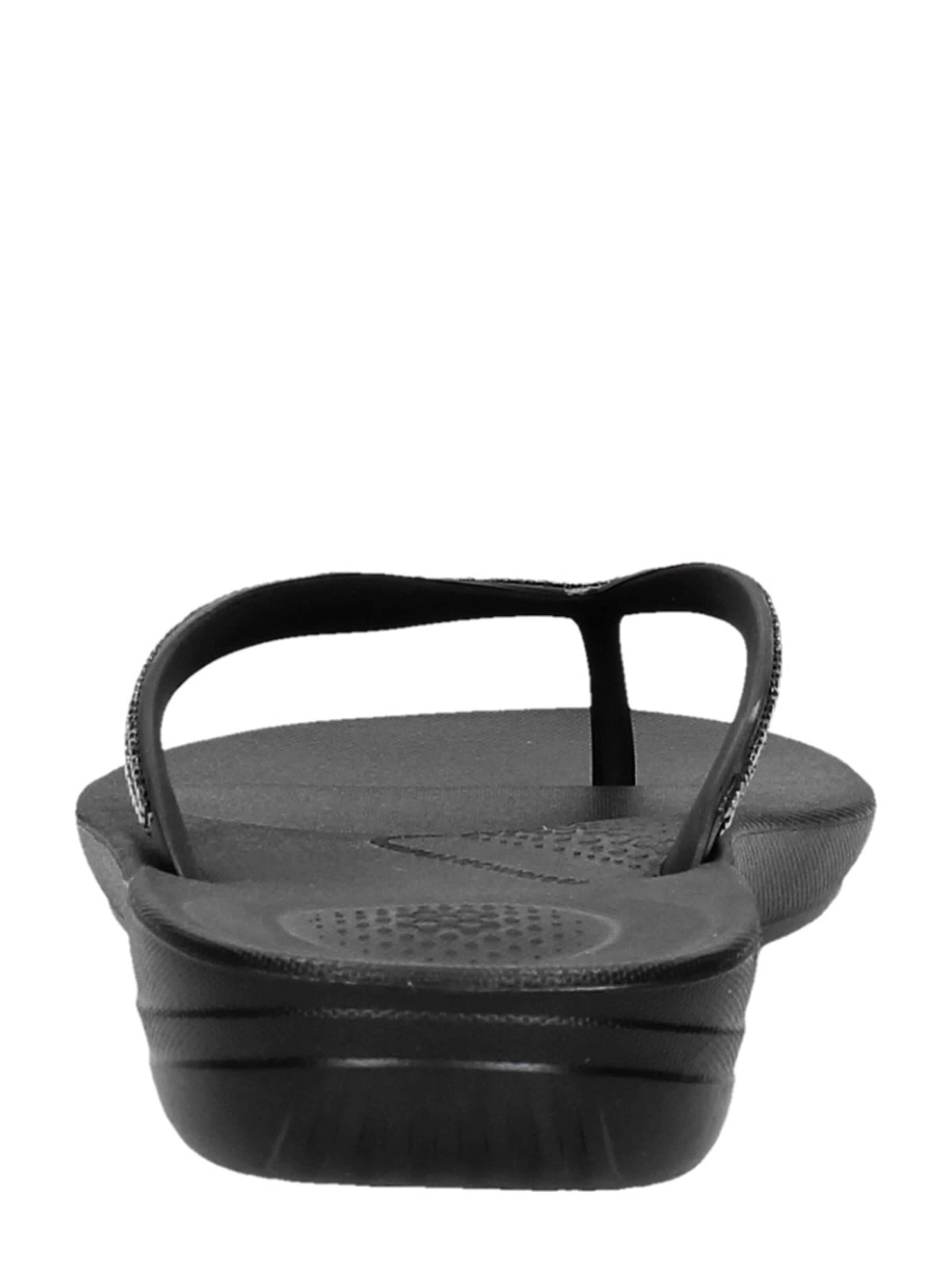 FitFlop Huisschoenen 'iQushion Sparkle' in Zwart