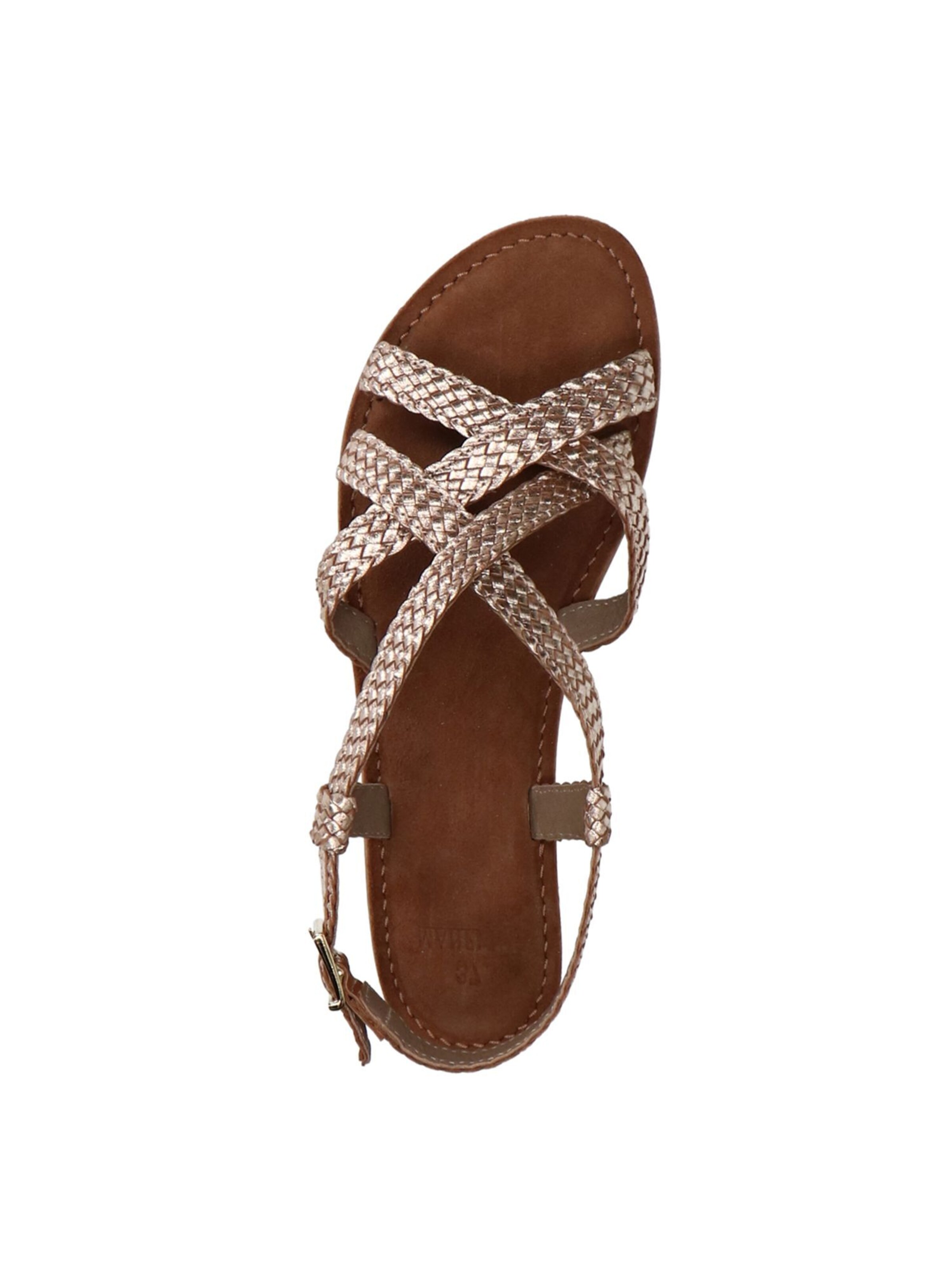 Sandales MANFIELD en or