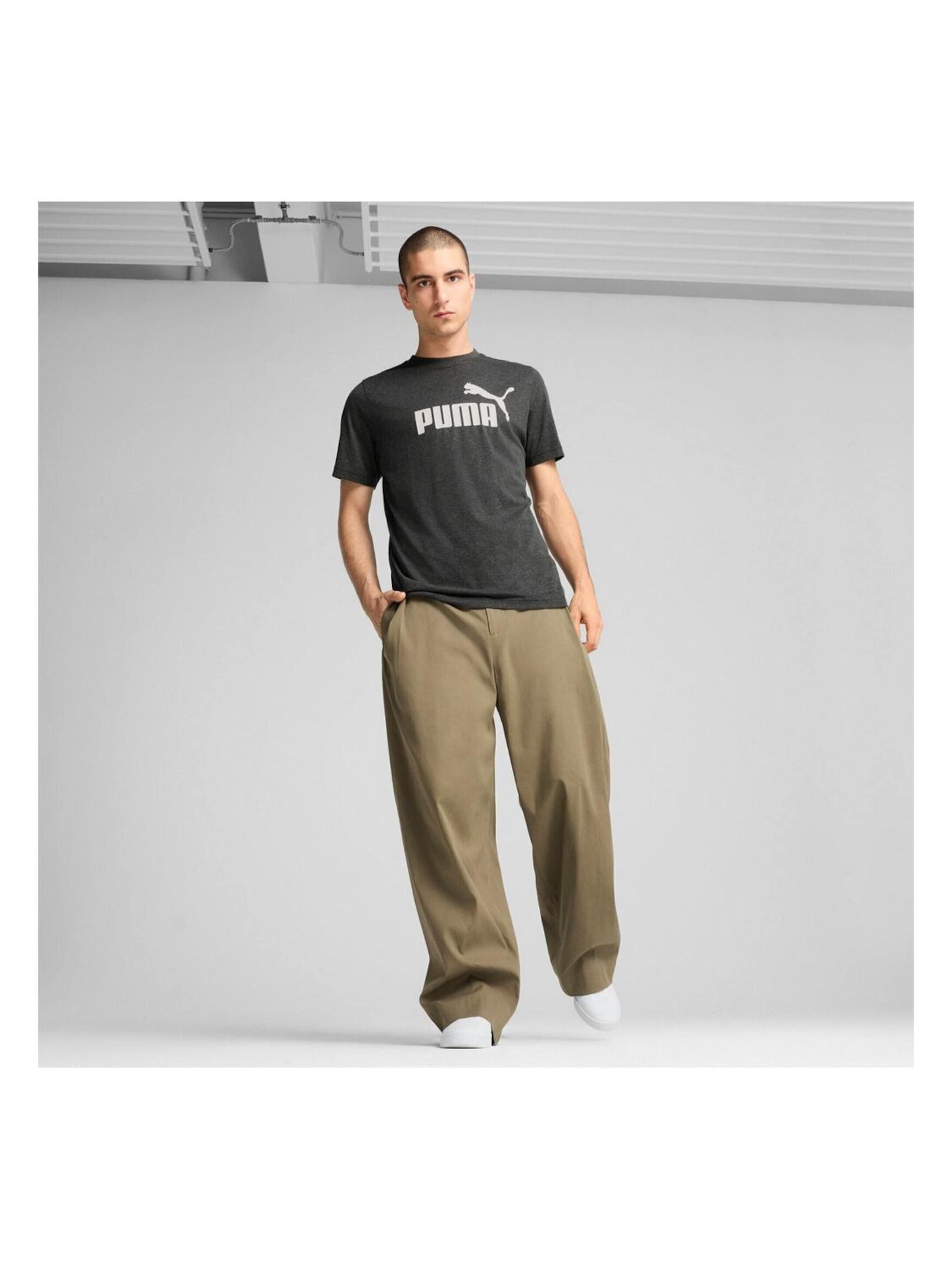 PUMA Shirt 'Puma Ess No. 1'‌‌‌ in Schwarz