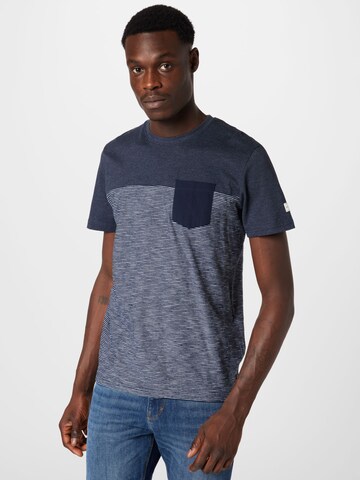 TOM TAILOR T-Shirt in Blau: Vorderseite