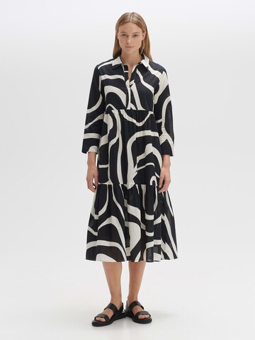 OPUS Kleid 'Werano Flow' in Schwarz: Vorderseite