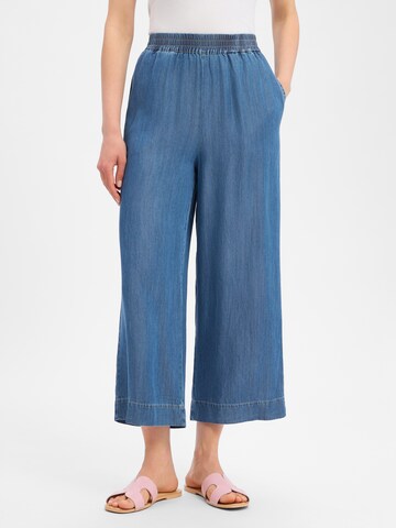 Marie Lund Loosefit Jeans in Blauw: voorkant