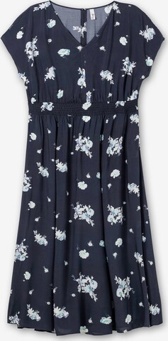 Robe d’été SHEEGO en bleu : devant