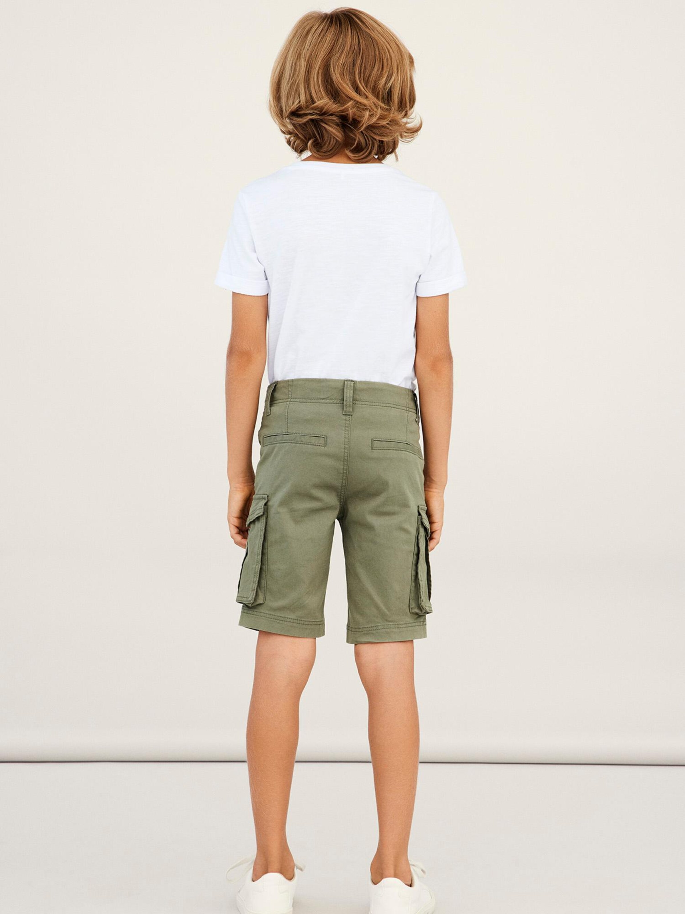 Kinder Teens (Gr. 140-176) NAME IT Shorts 'Ryan' in Khaki - VY74513 Kinder Teens (Gr. 140-176) NAME IT Shorts 'Ryan' in Khaki - VY74513