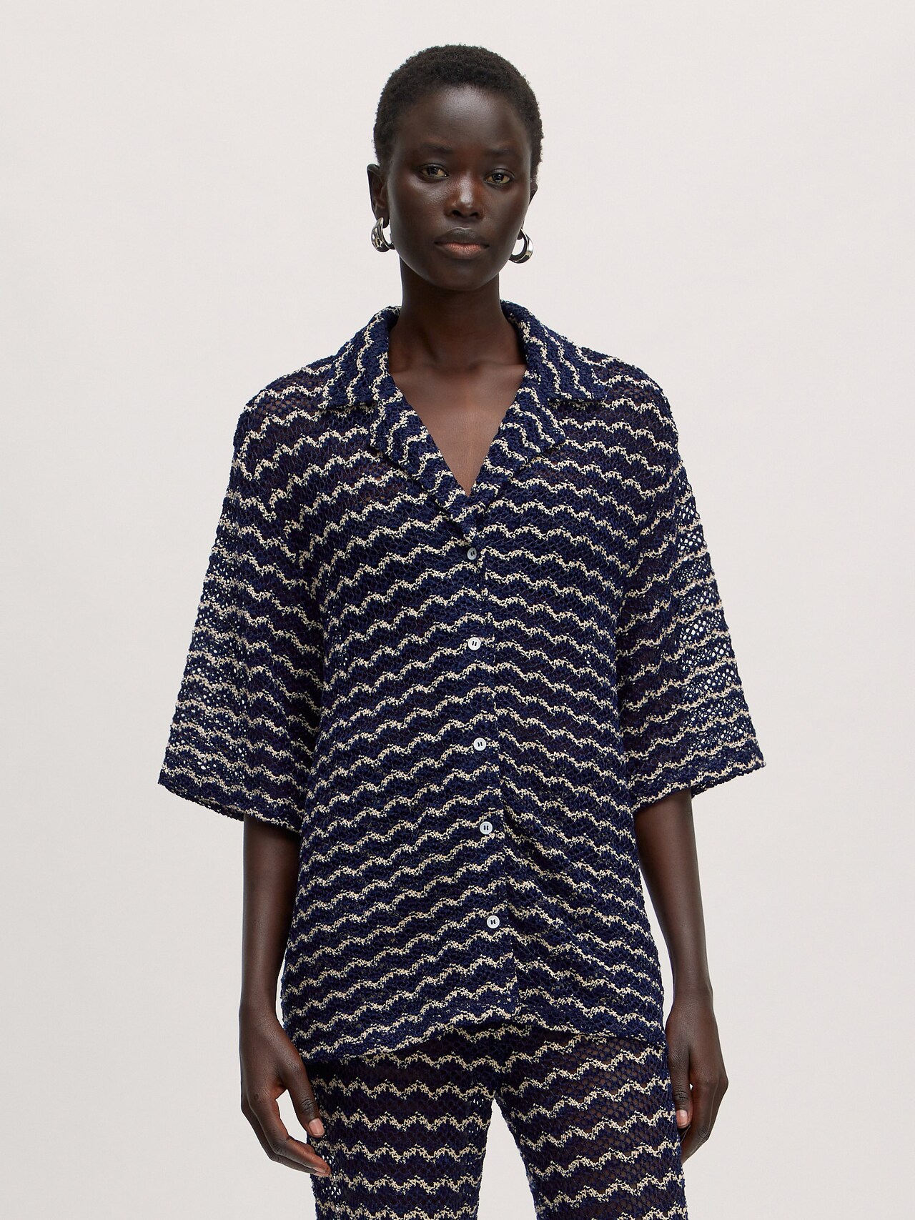 EDITED Produkte Hemd 'Kersten' marine