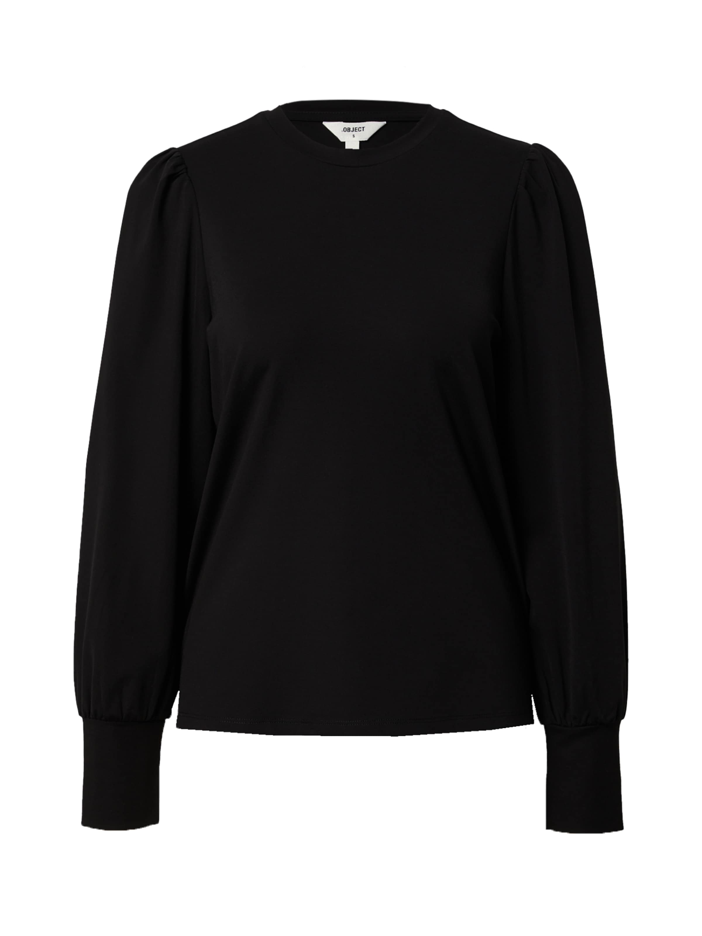 OBJECT Koszulka 'Caroline' w kolorze czarny: przód