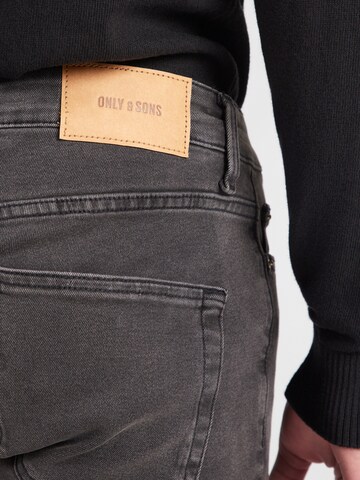 Only & Sons Skinny Τζιν 'ONSWARP' σε γκρι