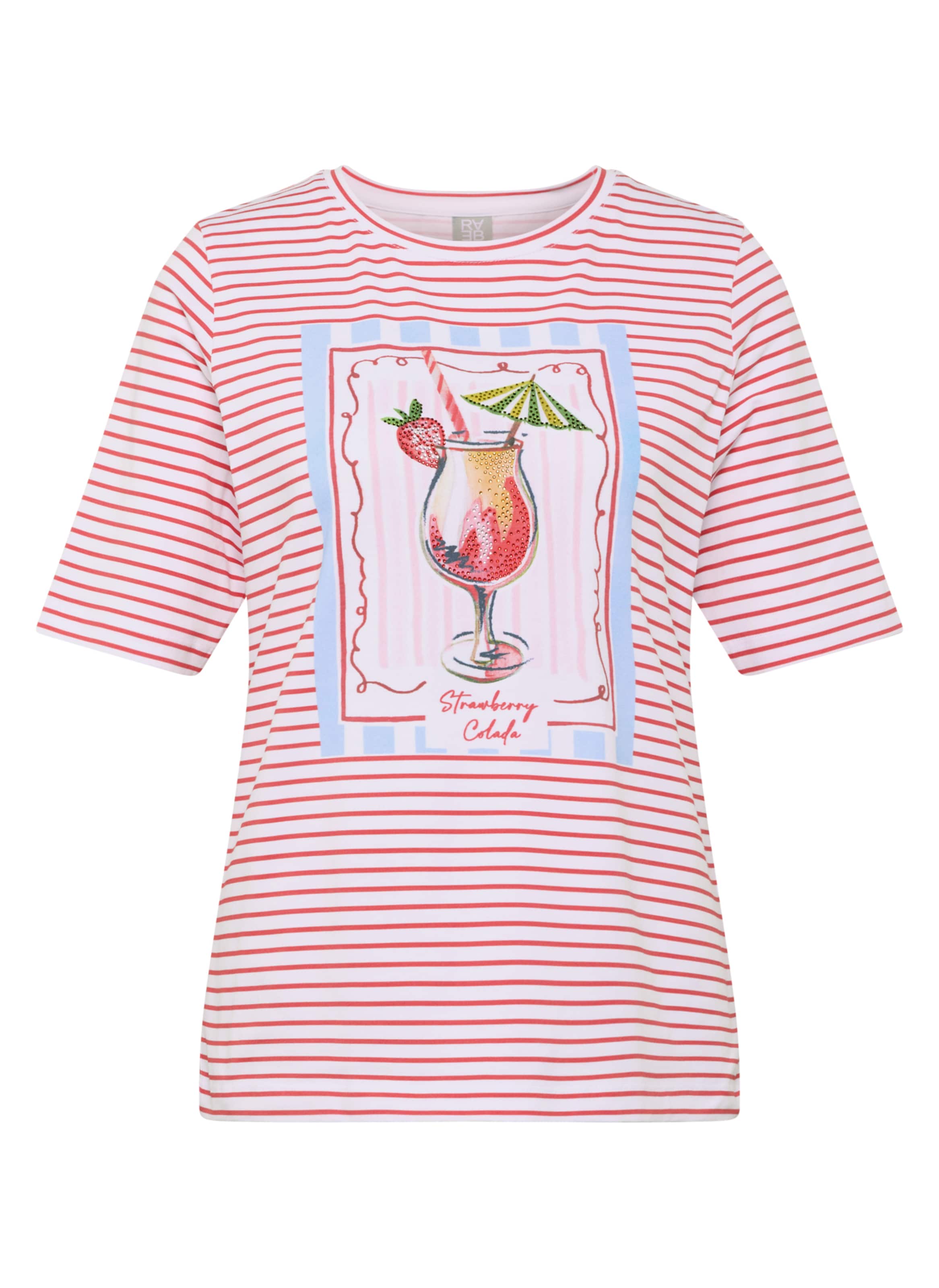Rabe T-Shirt in Rot: Vorderseite