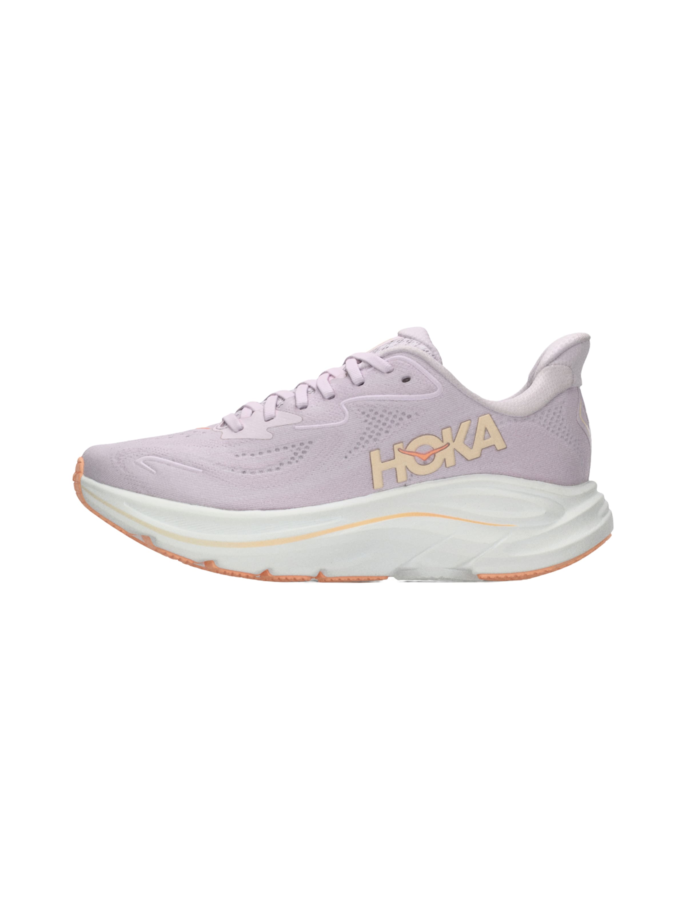 Chaussure de course 'CLIFTON 10' HOKA en violet : devant