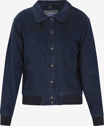 Veste mi-saison DreiMaster Vintage en bleu : devant