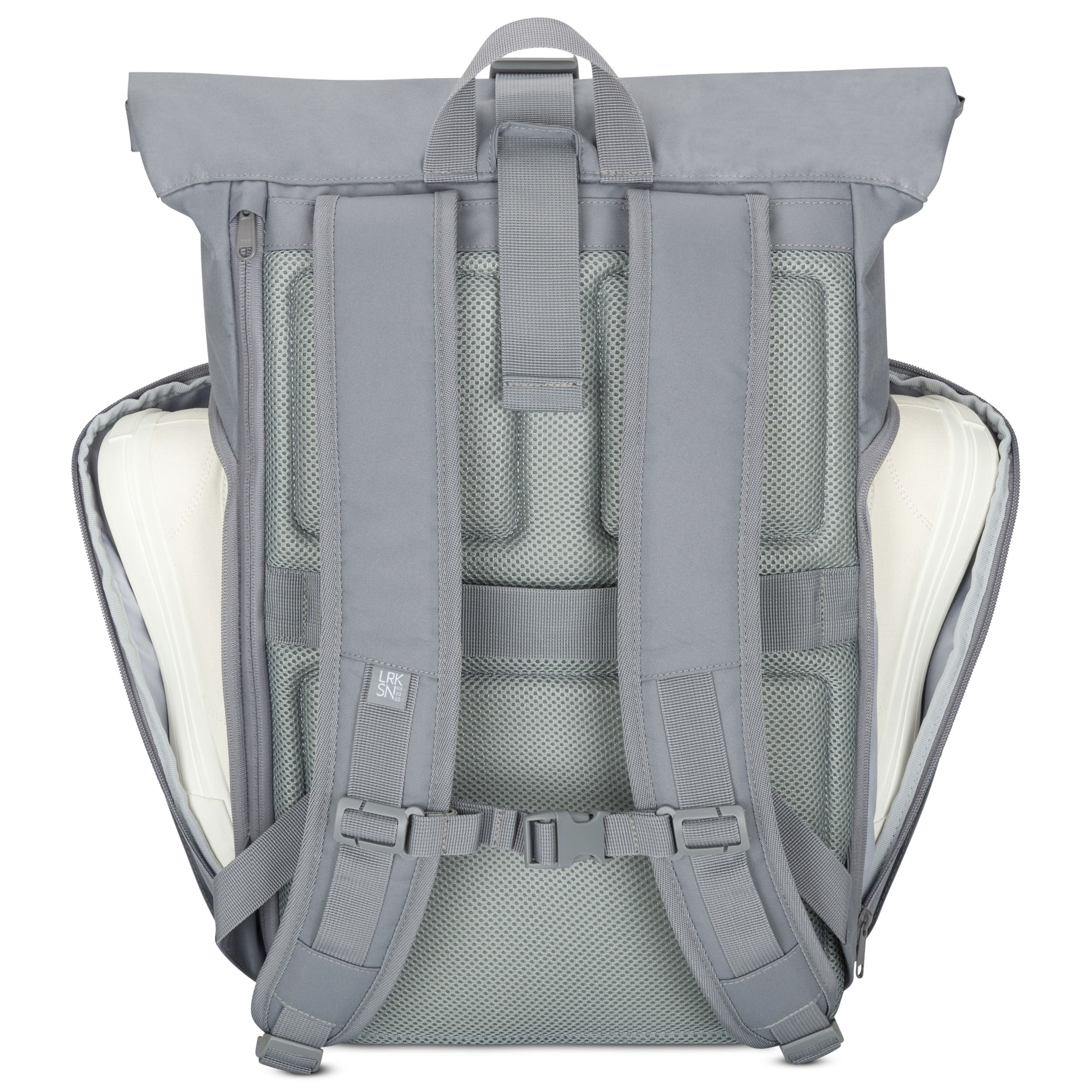 LARKSON Rucksack 'No 4 Large’ in Grau