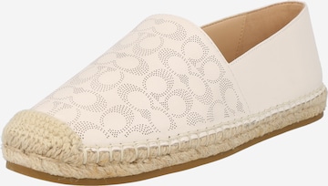 COACH Espadrilles 'Carley' in Beige: voorkant