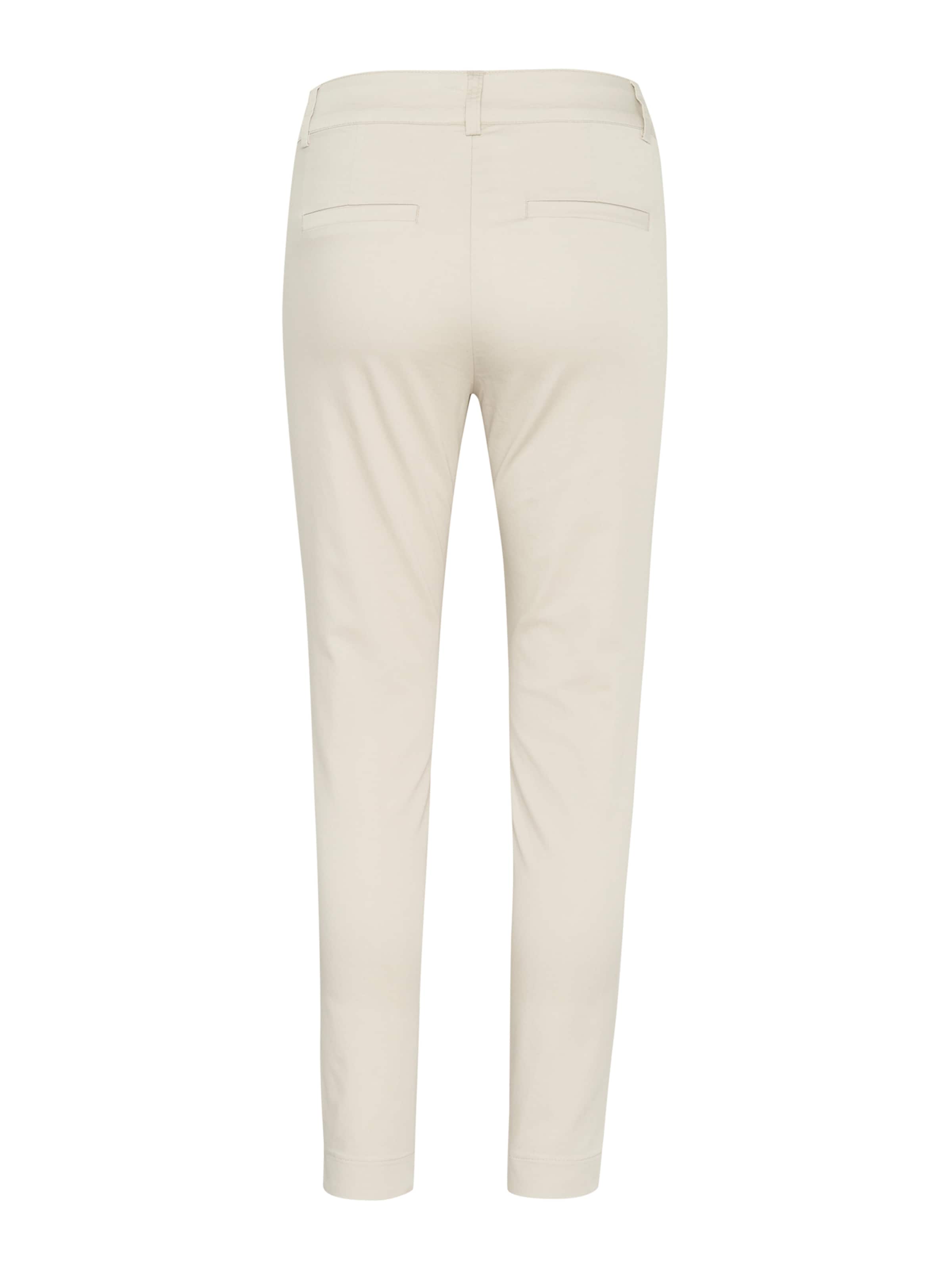Kaffe Slim fit Chino Pants 'Lea' in Beige
