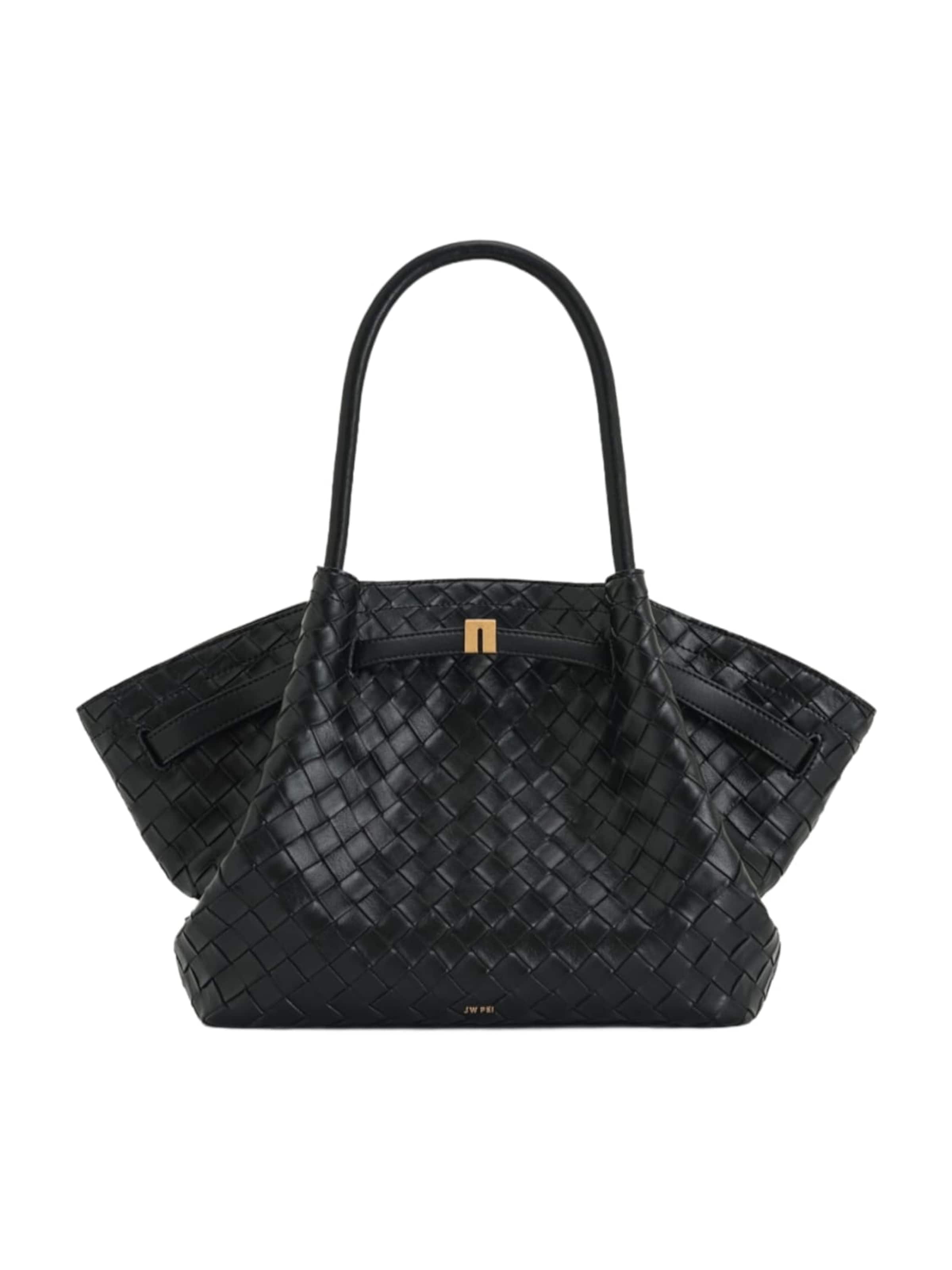 JW PEI Shopper 'JW PEI Cabas / Shopping Hana Medium Woven Black', veľkosť One Size - čierna, Produkt