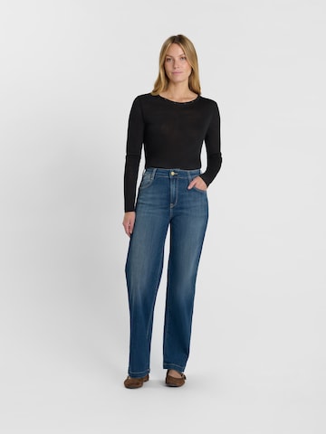 Wide Leg Jean Le Temps Des Cerises en bleu
