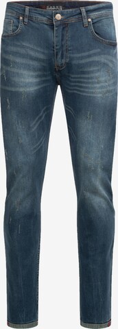 Indumentum Regular Jeans in Blue: front