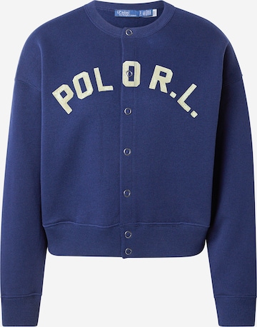 Polo Ralph Lauren Sweat jacket in Blue: front