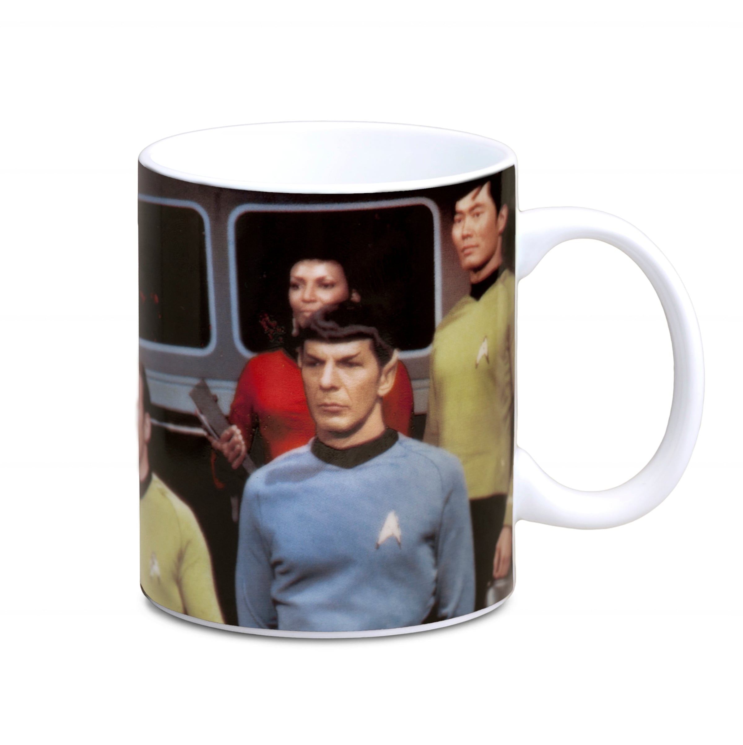 LOGOSHIRT Kaffeebecher 'Star Trek' in Mischfarben: Vorderseite