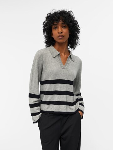 OBJECT Sweater 'THESS' in Grey: front