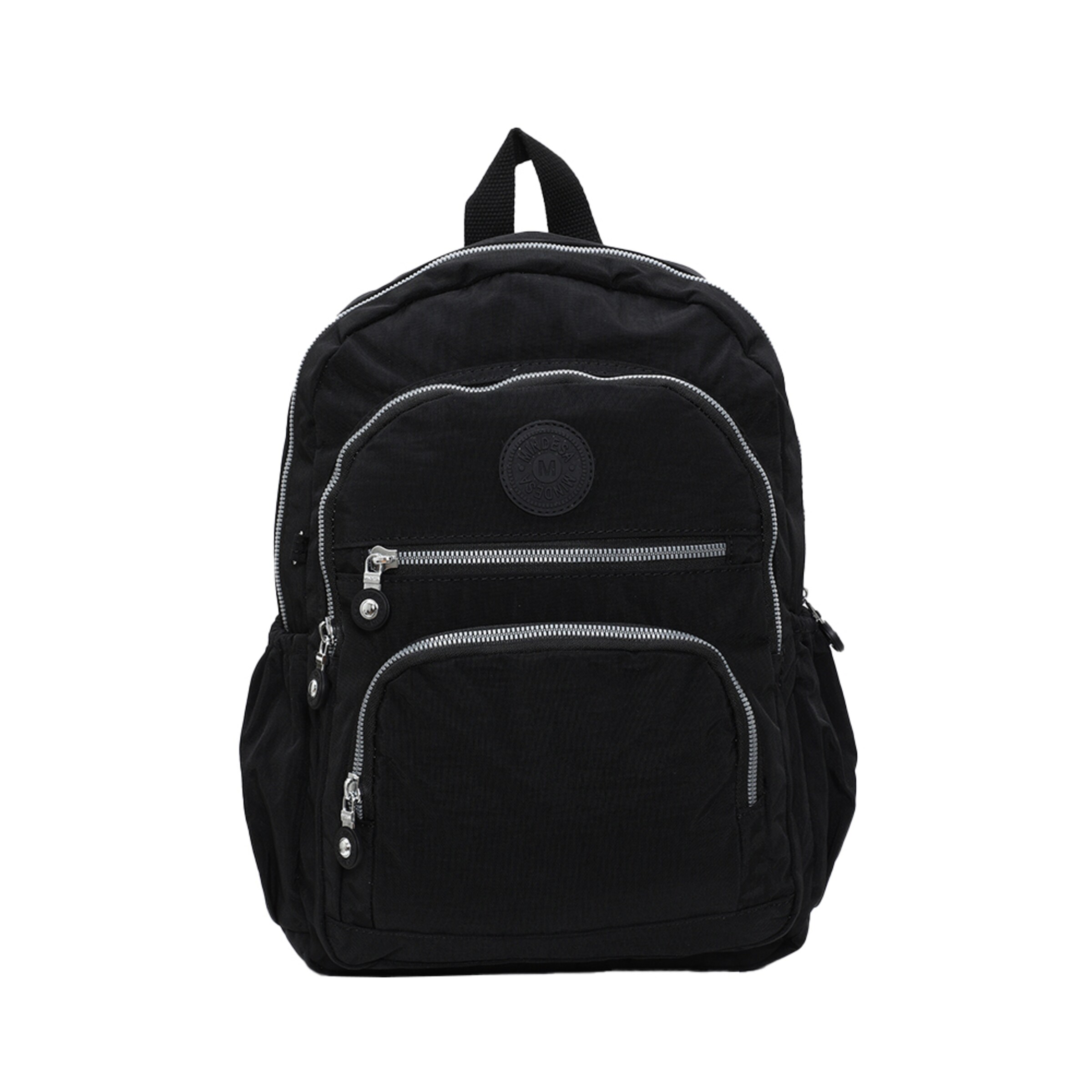 Mindesa Rucksack in Schwarz: Vorderseite