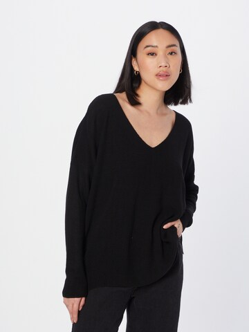 Pull-over Trendyol en noir : devant