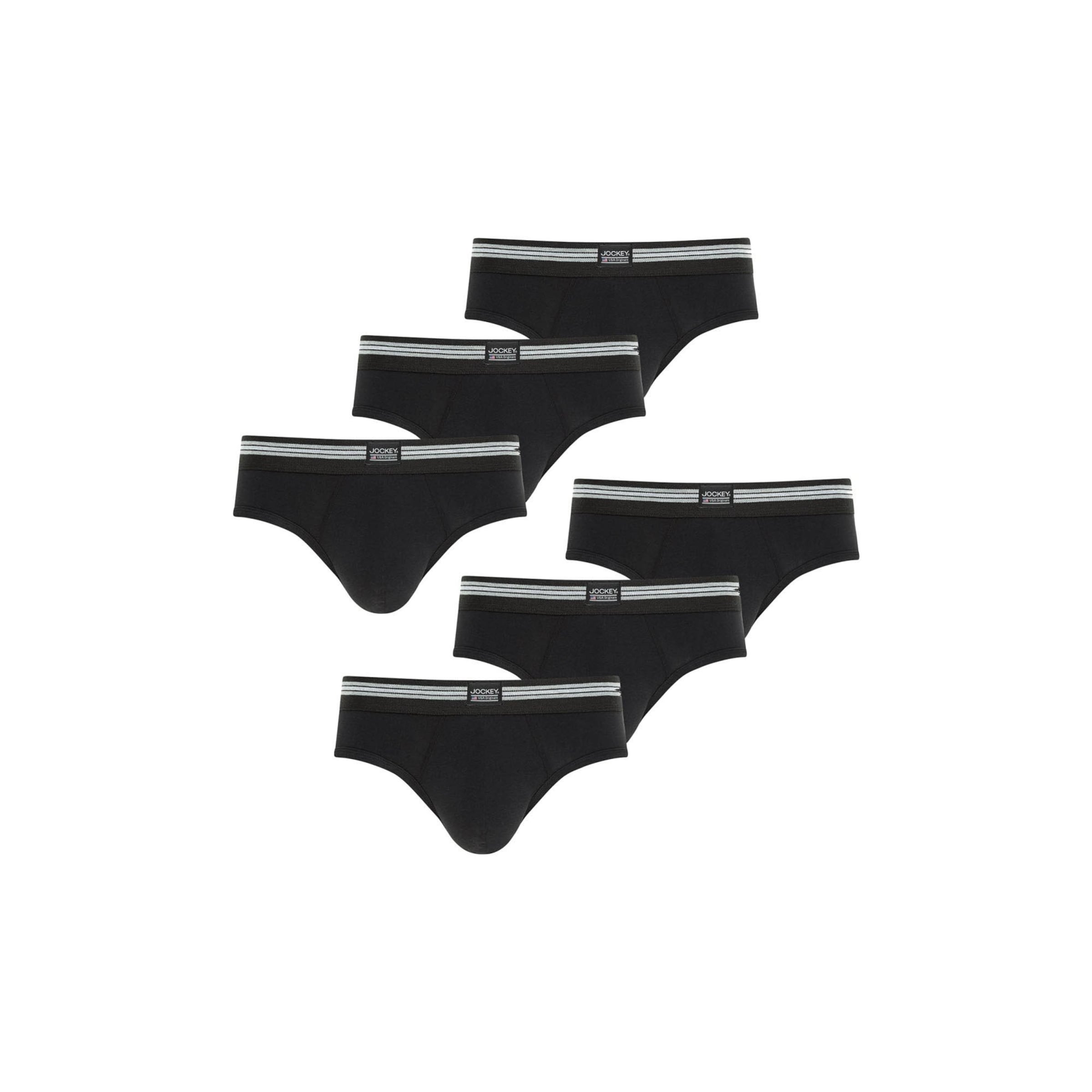 JOCKEY Slip in Schwarz: Vorderseite